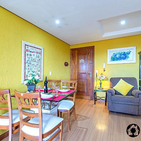 Apartamento Temporada Gramado próx. Rua Coberta Exterior foto